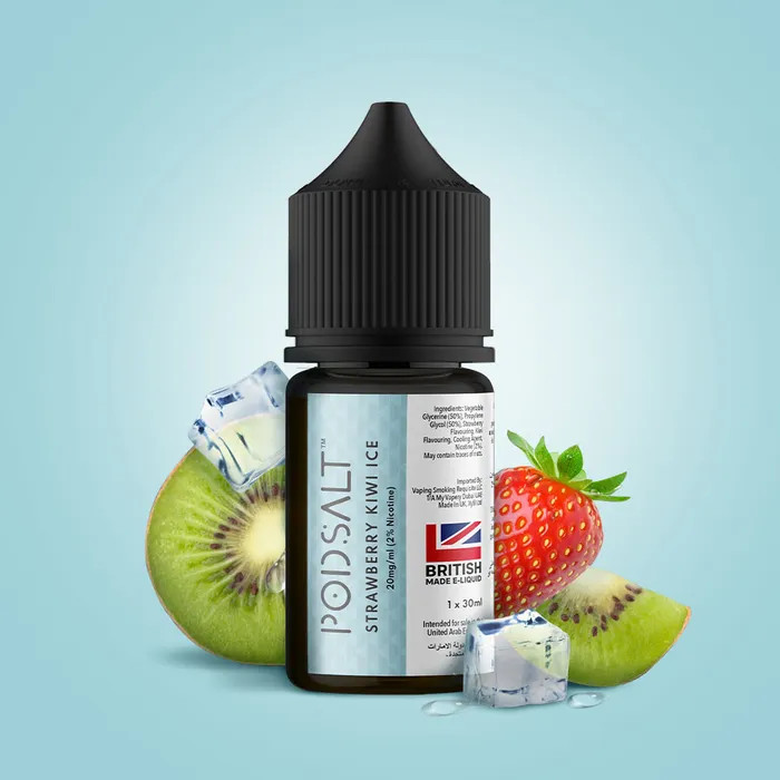 Pod Salt Fusion Pacha Mama Strawberry Kiwi Ice -20mg/ml-30ml