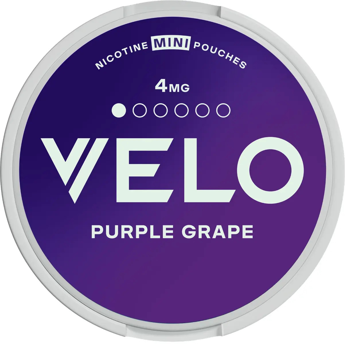 Velo Mini Slim Purple Grape 20 x 4mg/Pouch